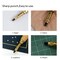 Kearing® Economy Screw Punch for Paper & Leather, Adjustable Leather Hole Punch with 6 Sizes